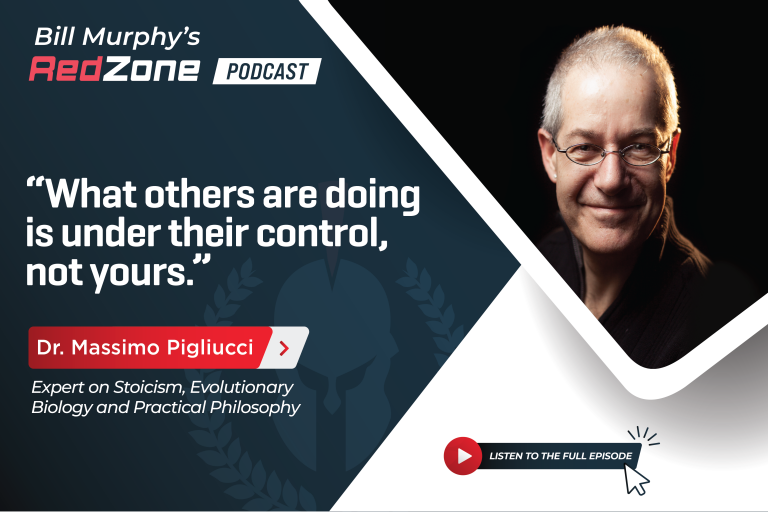 "What others are doing is under their control, not yours." - Dr. Massimo Pigliucci